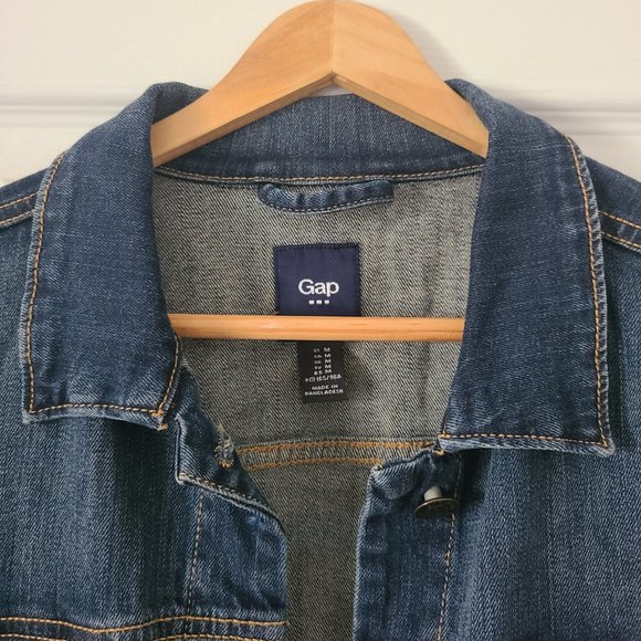 Gap Dark Denim Jacket - Picture 2 of 8